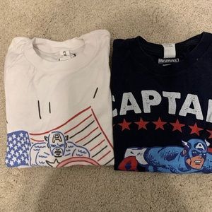 Marvel Shirts - Lot Of 2 Size Small